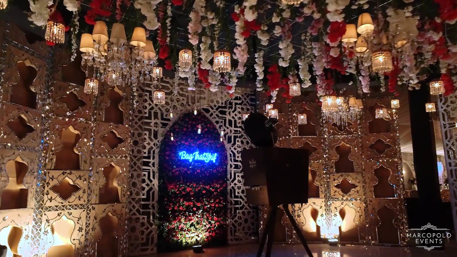 Colourful mehndi celebration